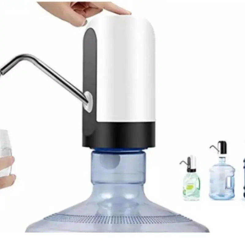 Super bomba Automática Para Garrafão Bebedouro - Recarregável USB